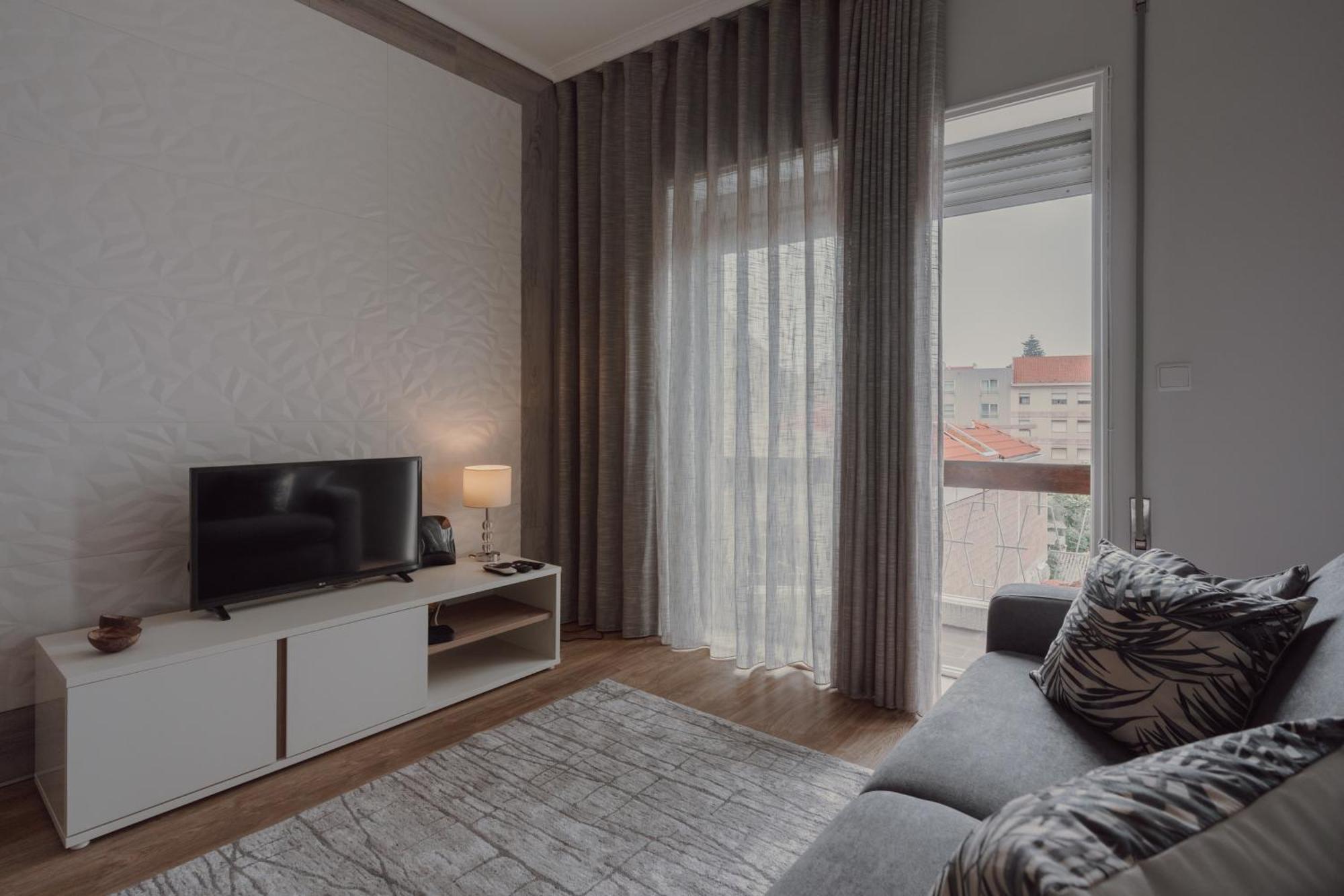 1br With Ac Near Palacio De Cristal Apartment Porto