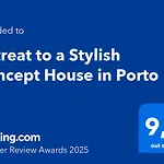 Retreat To A Stylish Concept House In Porto