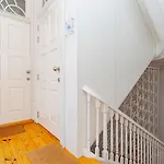 Loft With Private Balcony And A Classic Ceiling