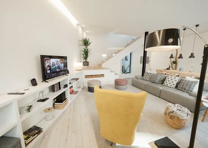 Retreat To A Stylish Concept House In Porto