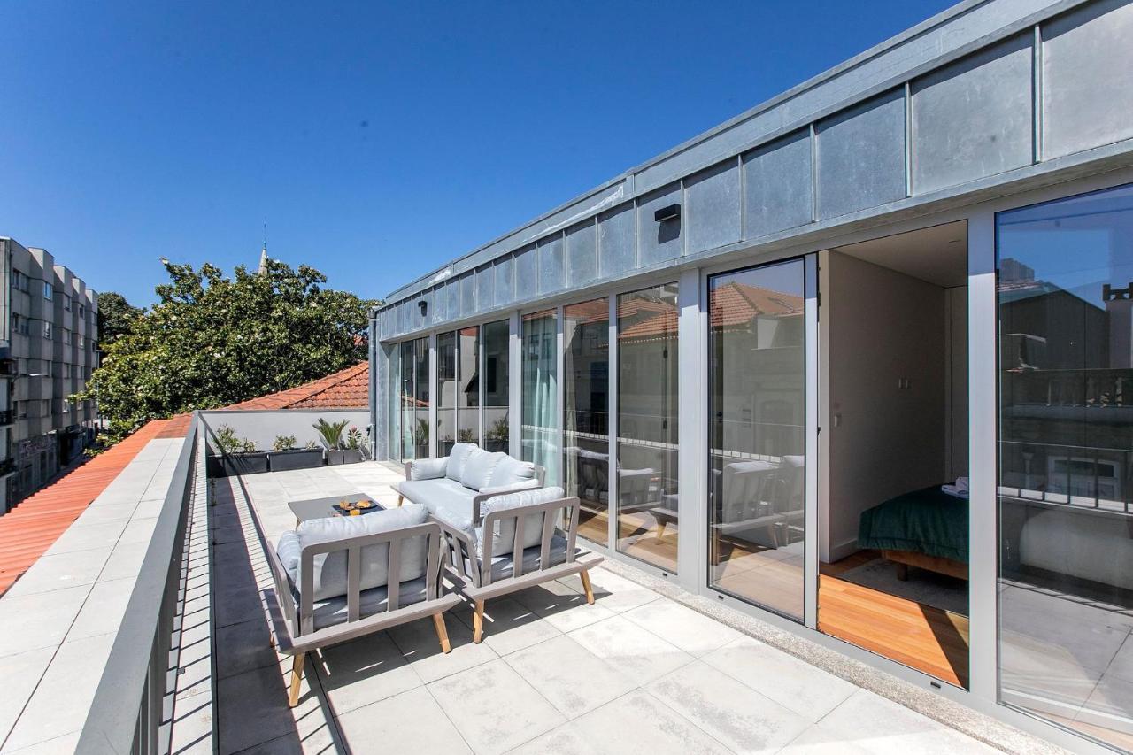 Appartement Luminous Premium Loft W/ac & Terrace By Lovelystay Porto