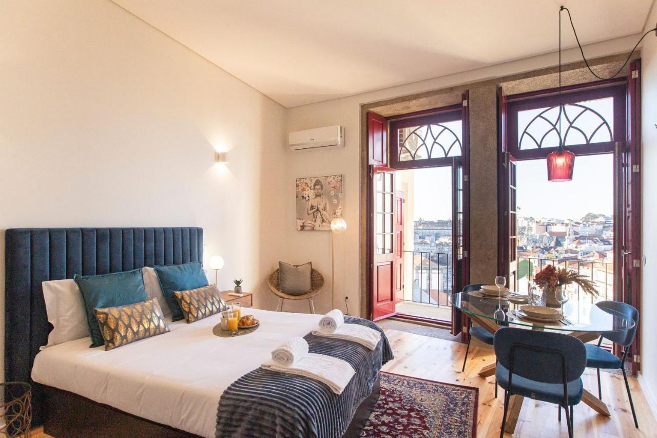 Appartement Central Studio W/ Ac, Views & Balcony By Lovelystay Porto