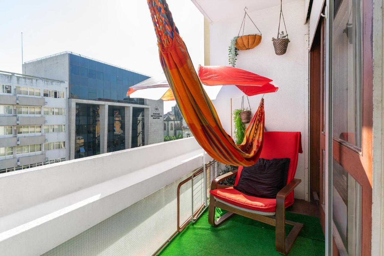 Apartment Sunny Oporto, Trindade Balcony *