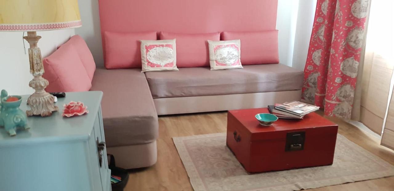 Ferienhaus Luxurious Pink House And Parking