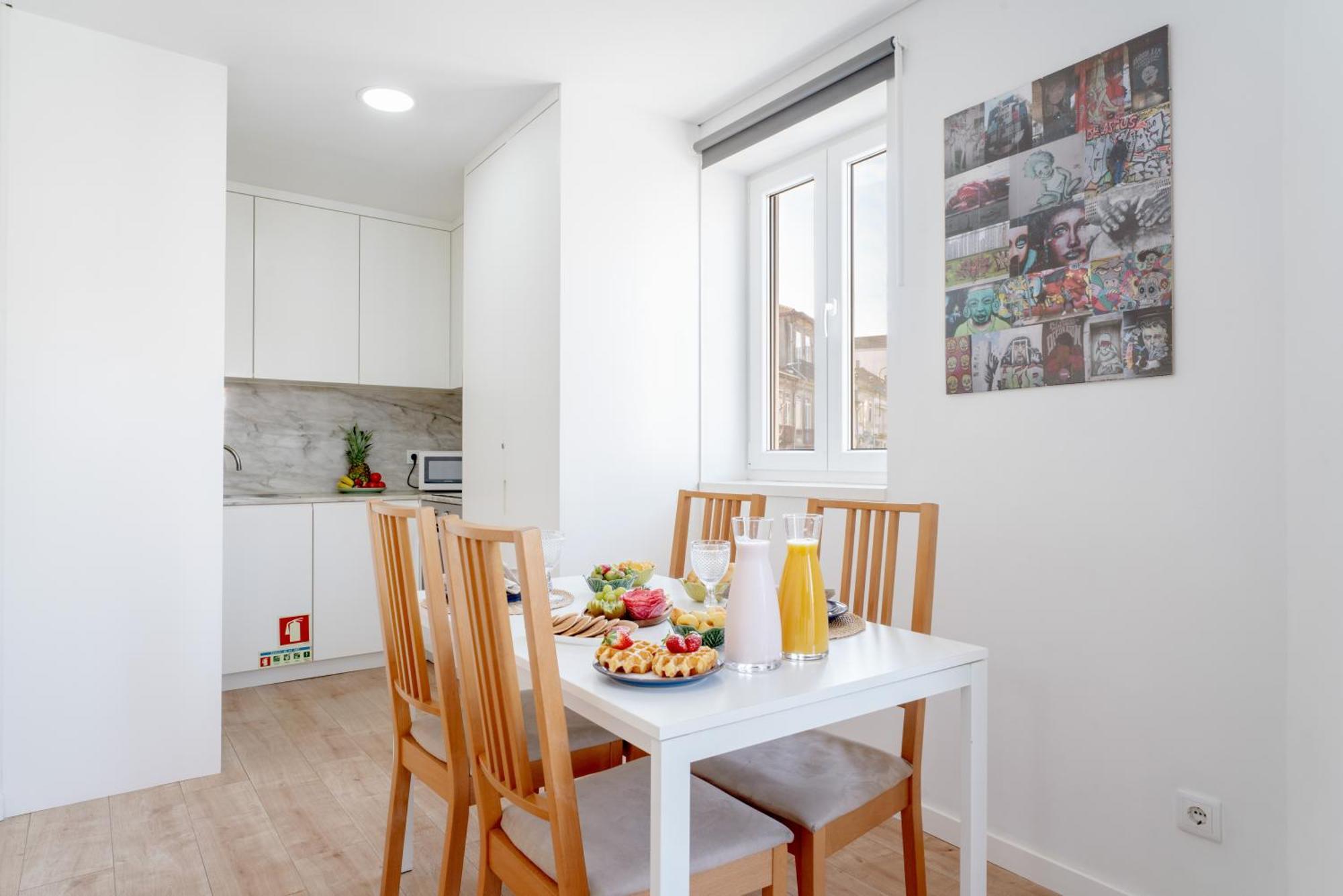 Apartamento Host Wise - Flat W Free Private Parking - Bright & Cozy Porto