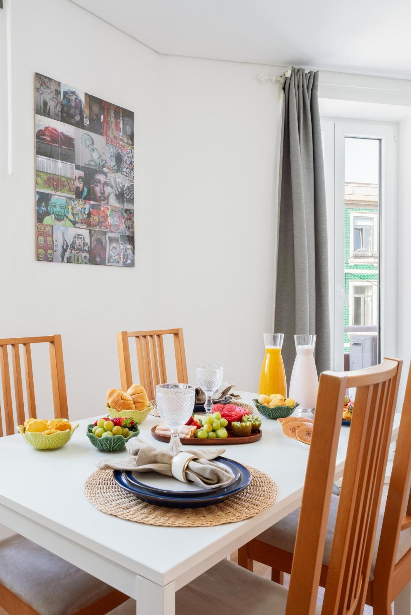 Apartamento Host Wise - Flat W Free Private Parking - Bright & Cozy Porto