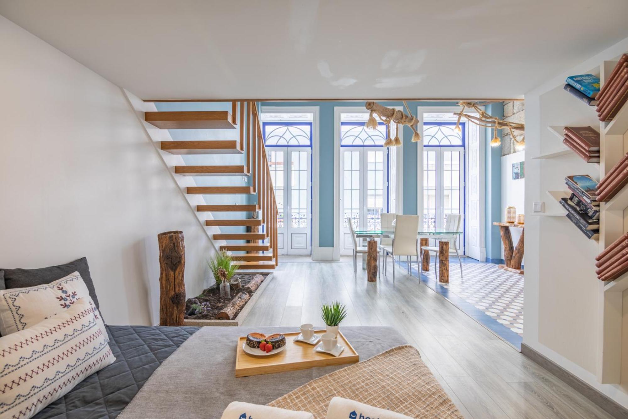 Deluxe Spacious Flats W Mezzanine By Host Wise Apartment Porto