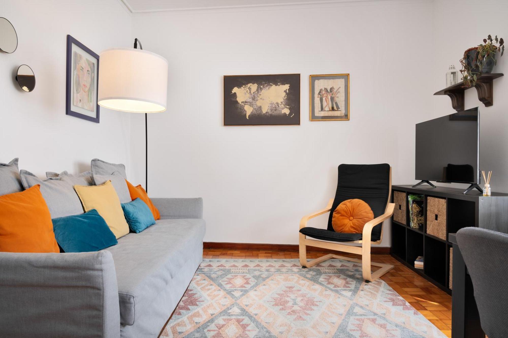 Appartement ! Luminous 2br Floor ! Praca Da Republica Porto