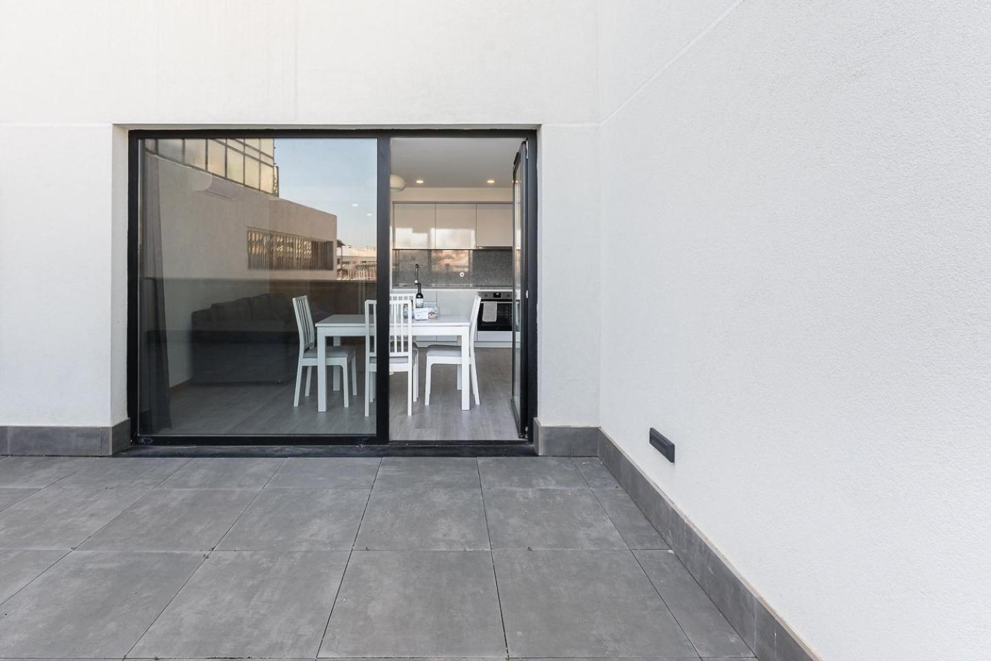 Apartment Guestready - Sleek Monochromatic In Bonfim *