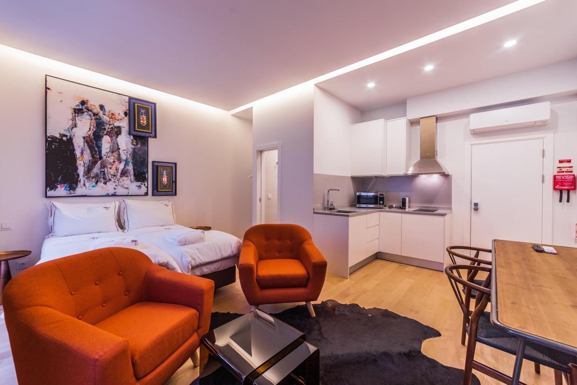 Apartment Fabrica 55 With Ac, View And Elevator