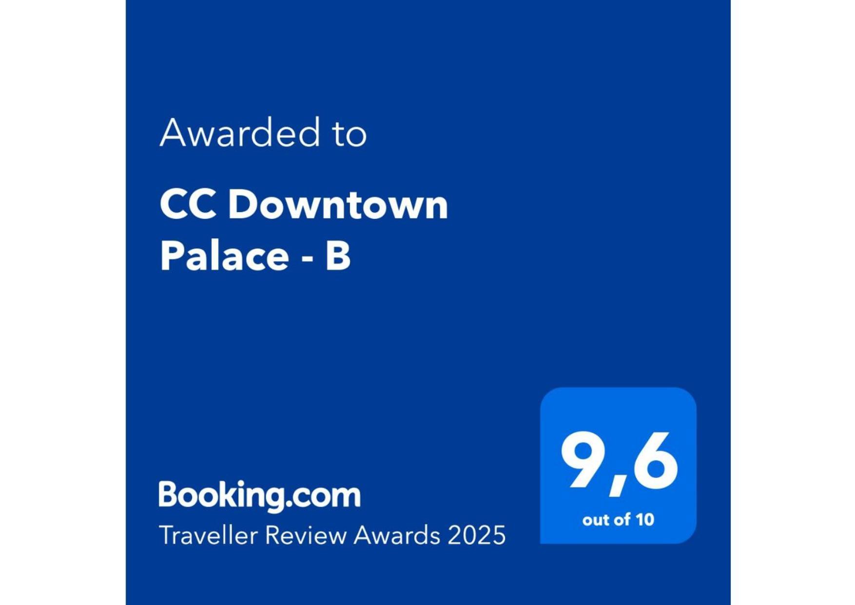 Cc Downtown Palace - B Apartment *
