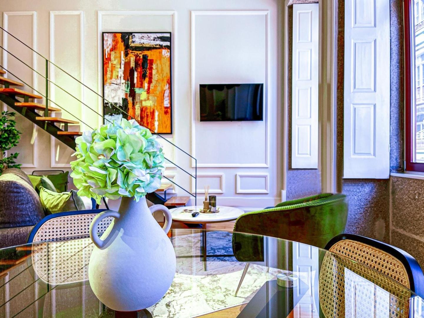 French-style Duplex Loft Few Steps To Douro River *