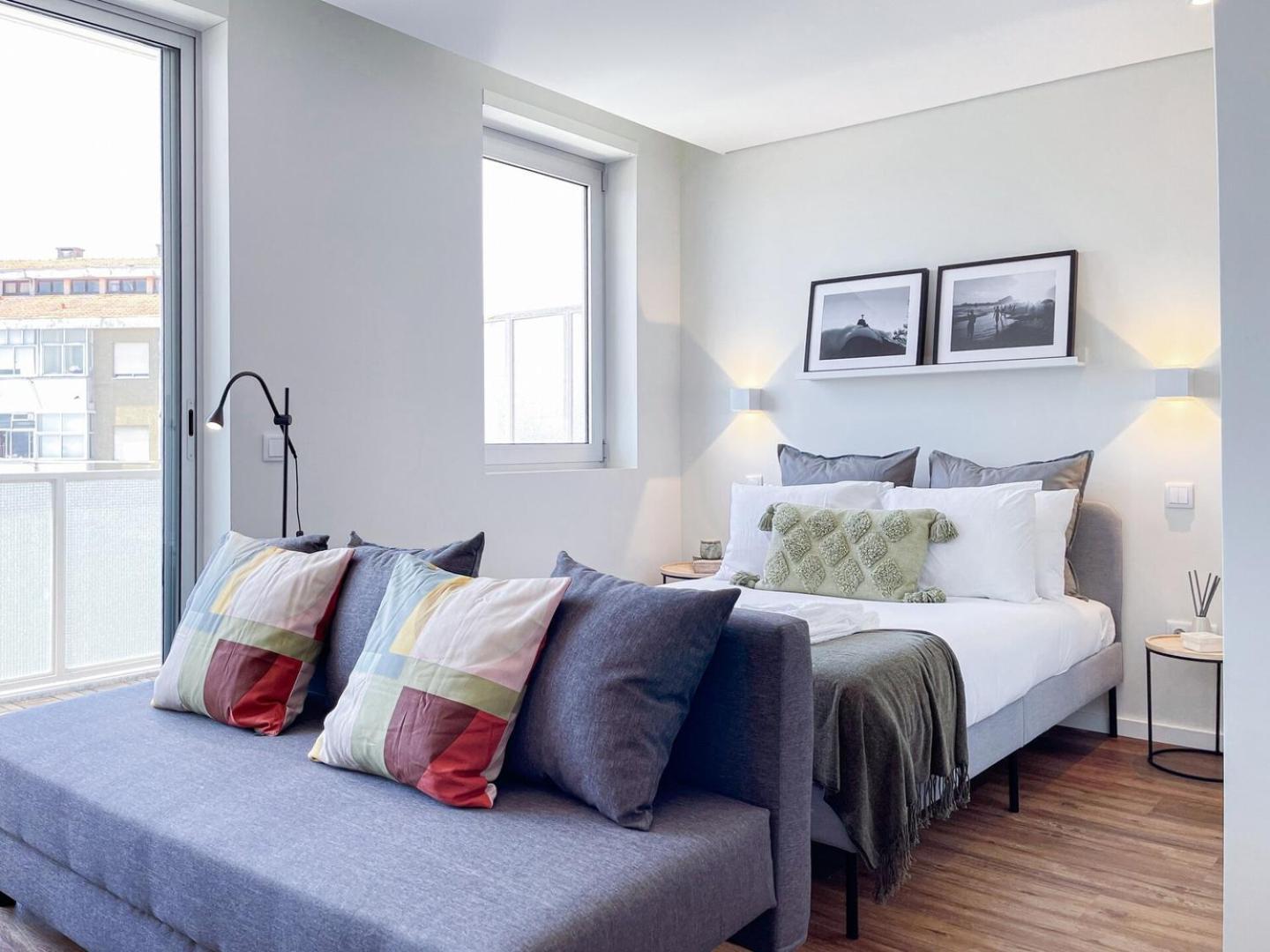 Cozy With Spacious Terrace And Wide View Luxury tent Porto