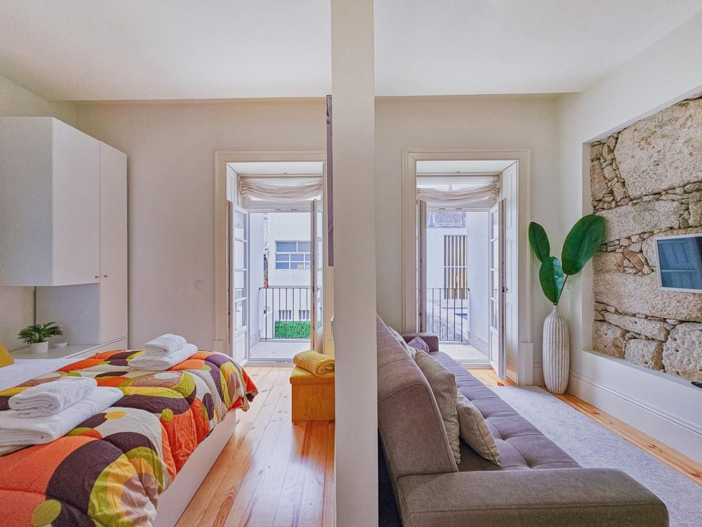 Loft W. Private Balcony And Ac Few Steps To River Luxury tent Porto