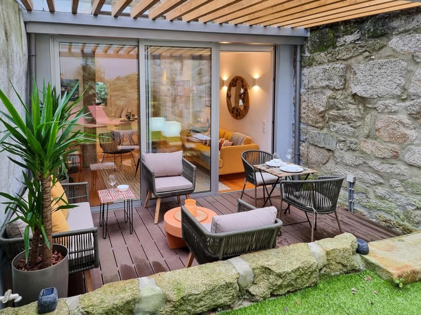 Apartment Gorgeous With Great Private Terrace And Ac Porto