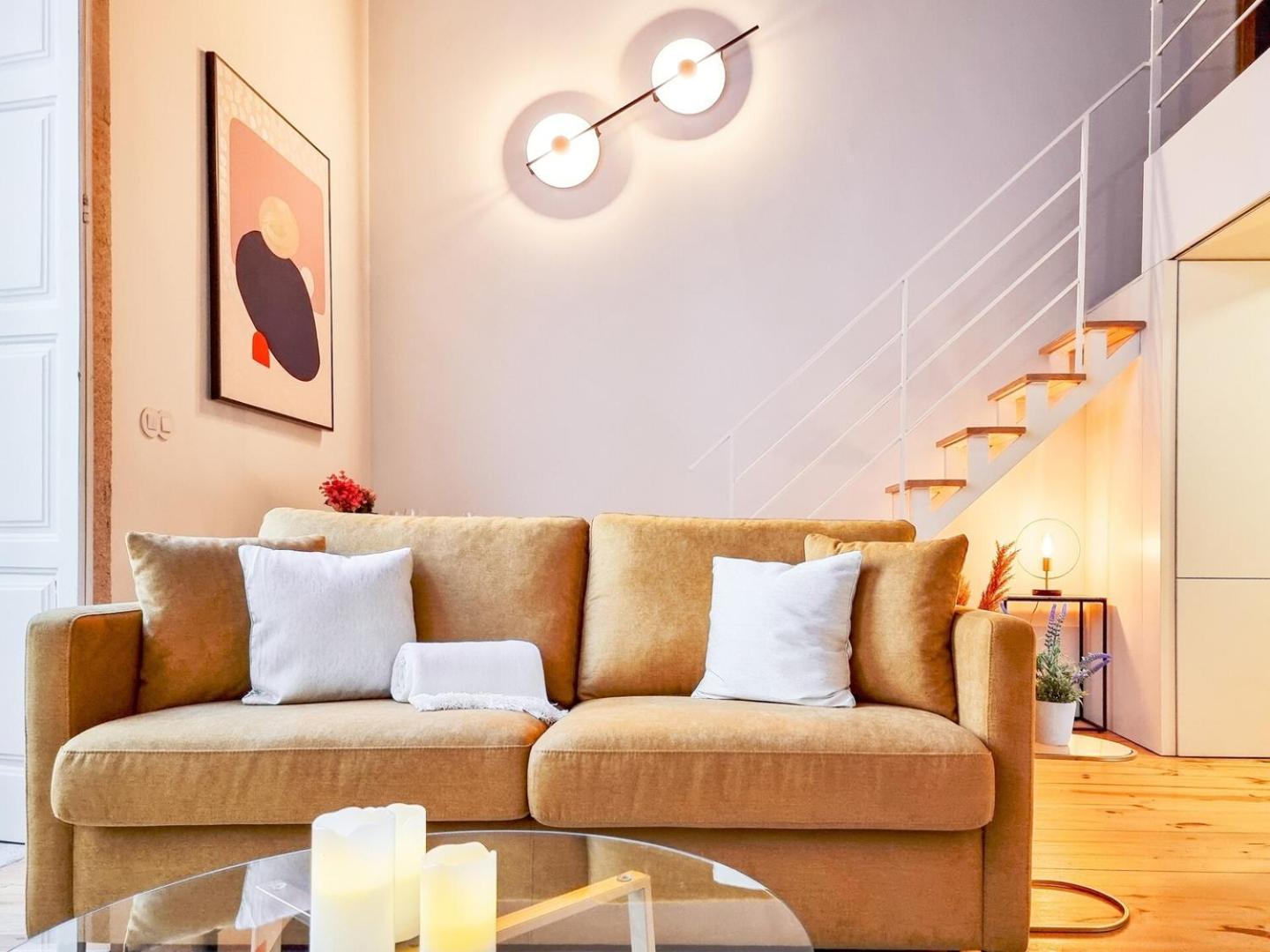 Loft With Balcony On City's Important Street *
