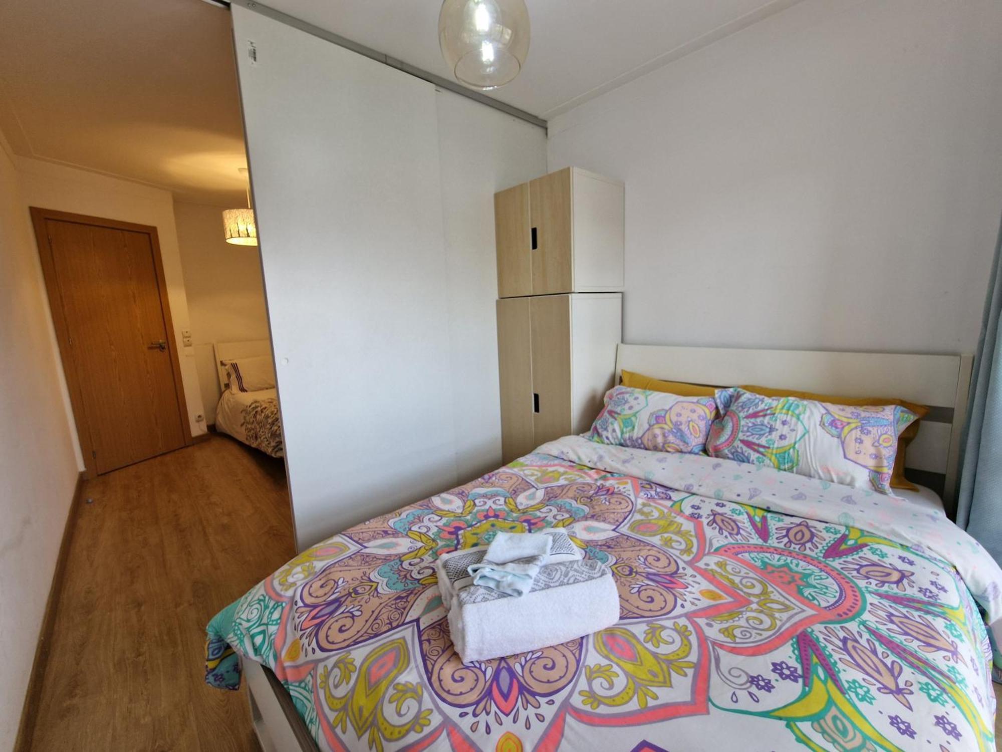 Pretty Flat With Terrace, Air Cond, Free Parking, By With Lda Apartment *