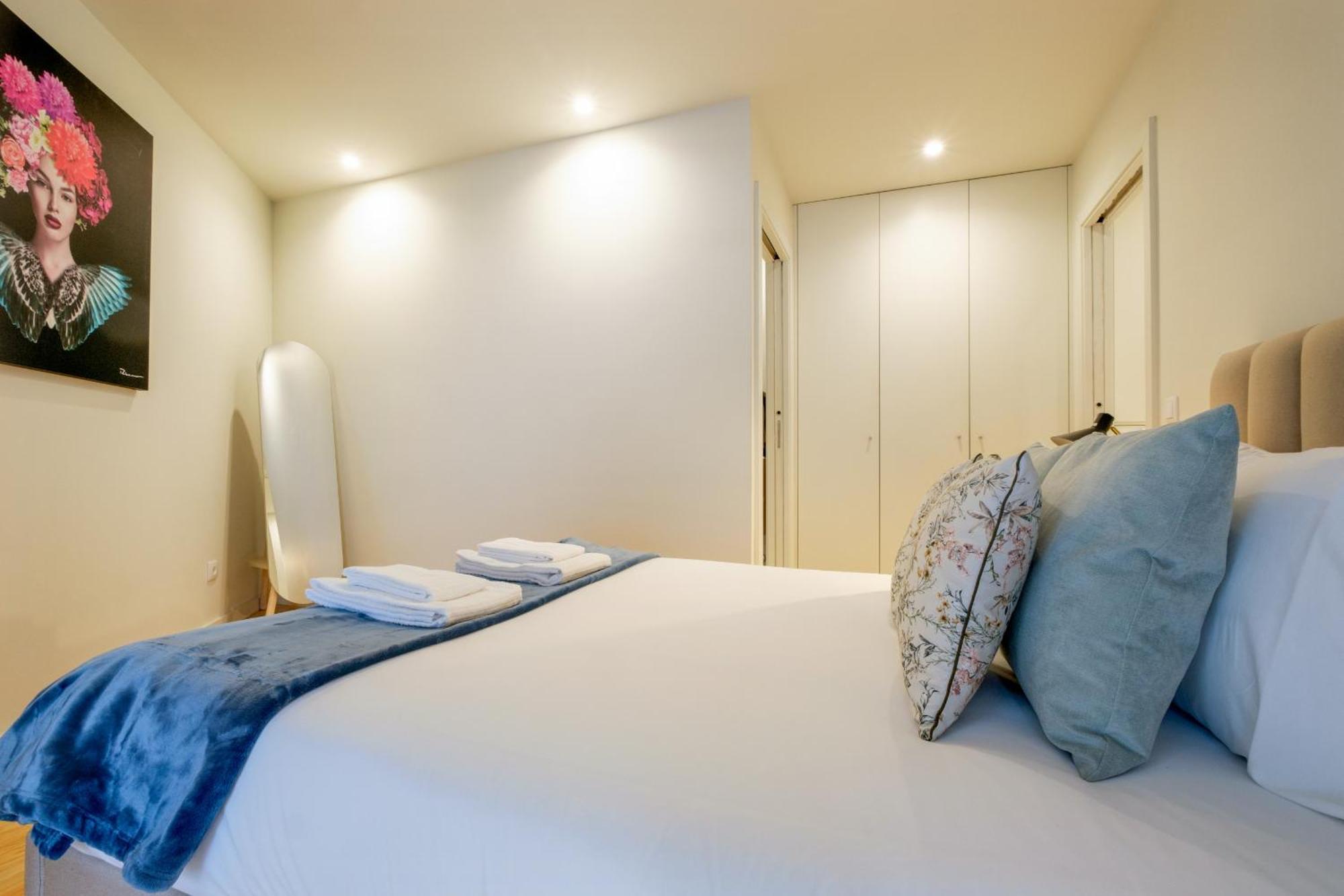 Apartment Luxury Style 6 With Ac Downtown Near Metro Porto