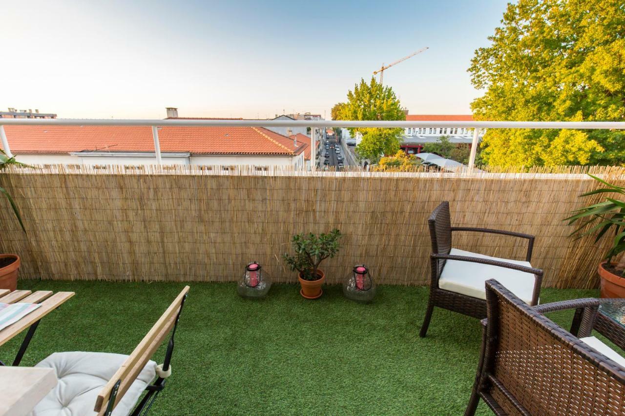 Apartment Sunset Relaxing With Terrace, Parking & Bikes Porto