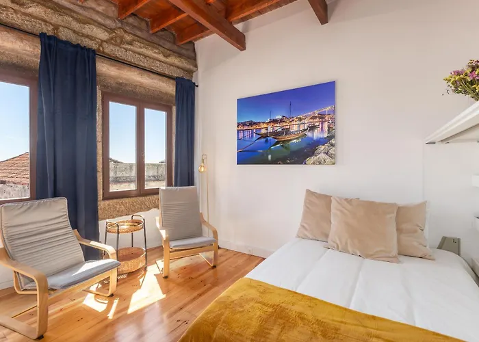 Studio Para 4 Pessoas No Porto