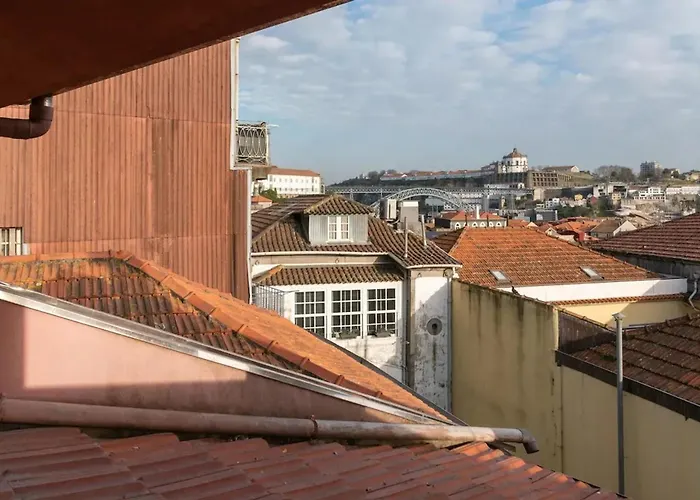 Stylish Apartment In Porto, Balcony.