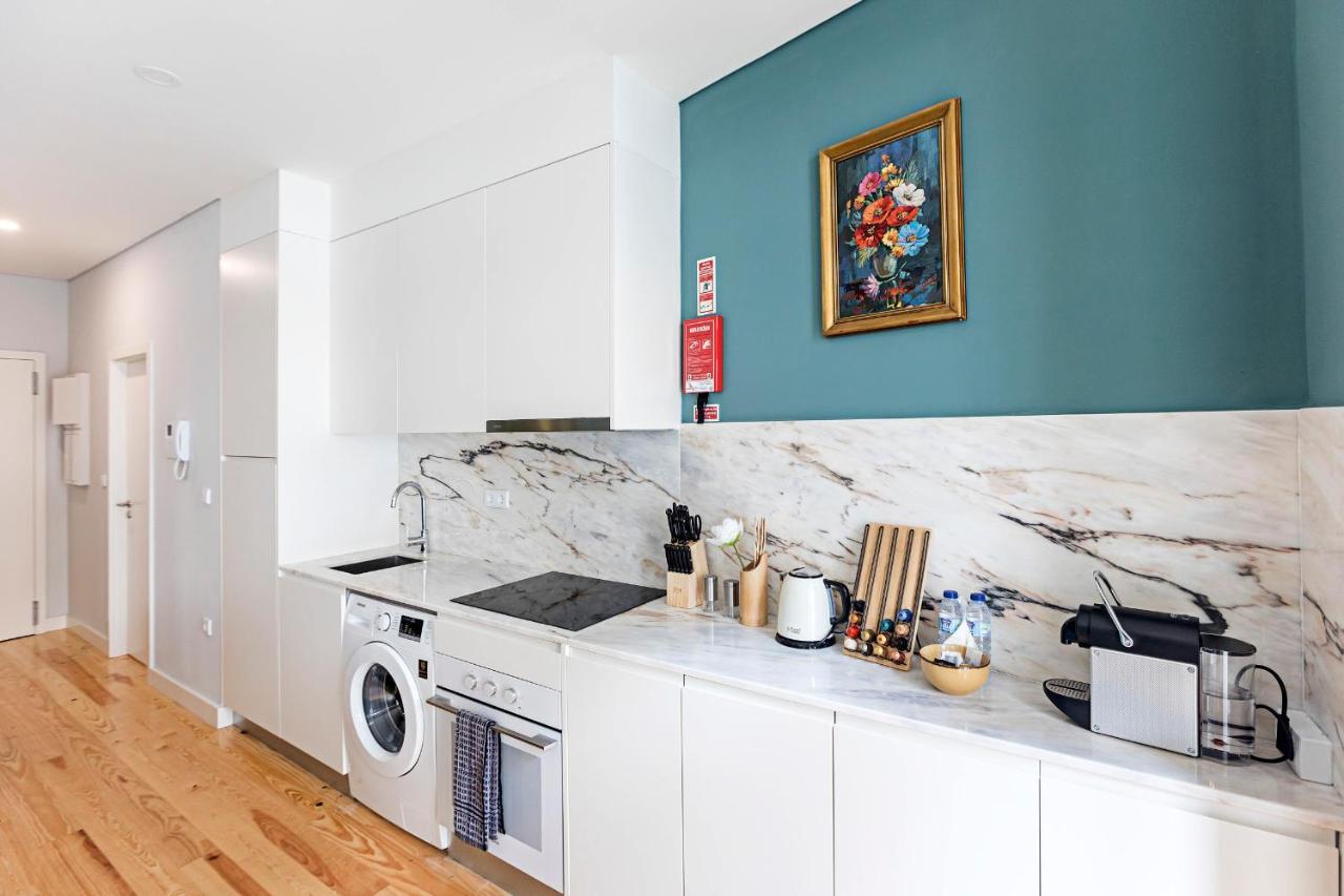 Turquoise Flat W Ac & Balcony By Lovelystay Apartamento Porto