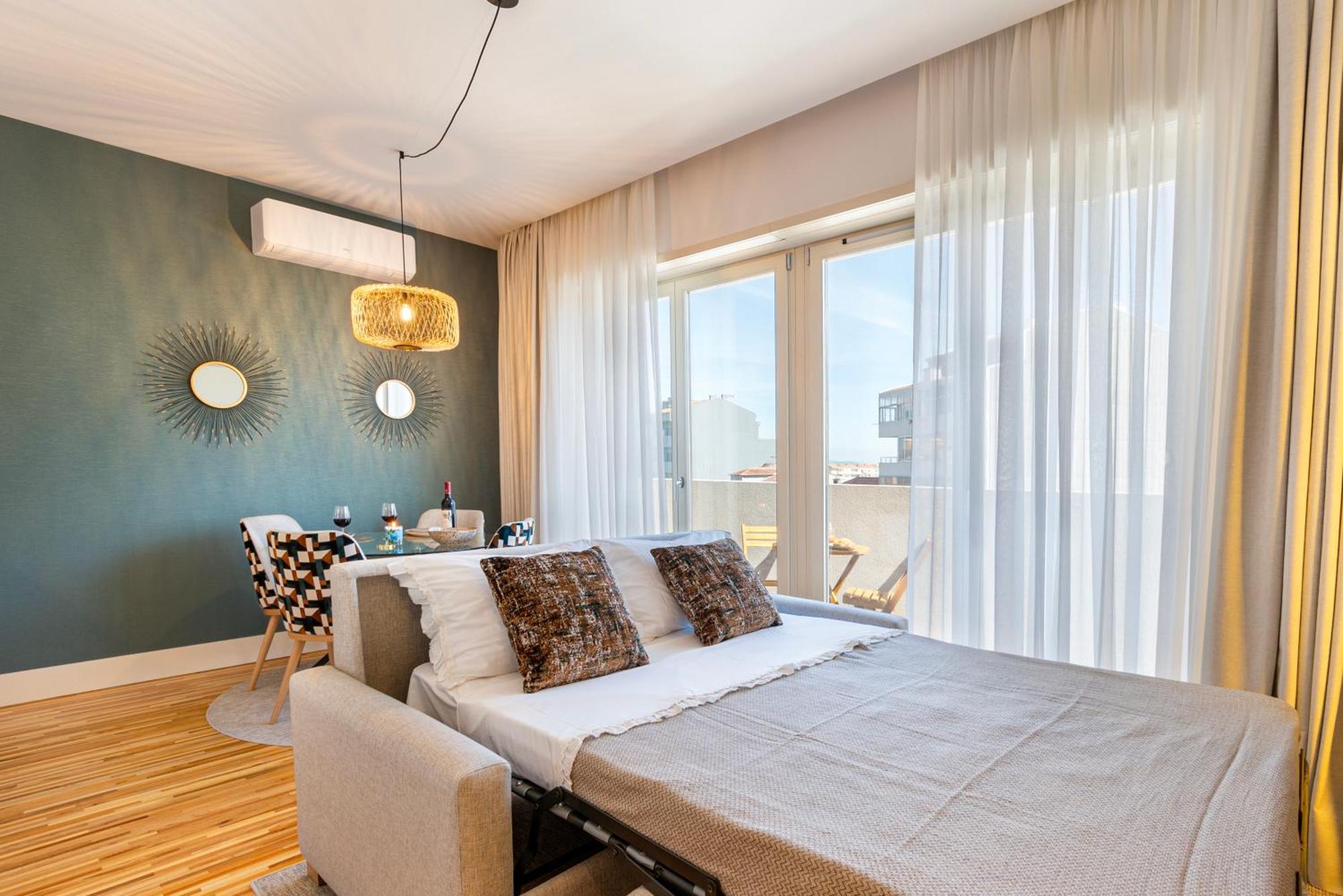 Stylish Poveiros Flat W Balcony By Lovelystay Appartement *