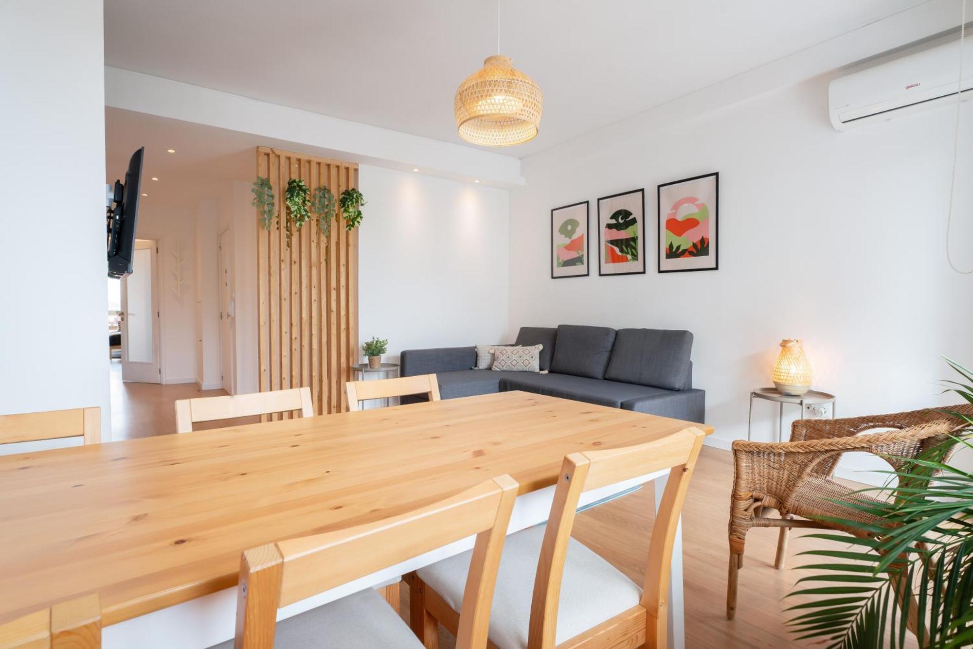 Host Wise - Spacious Modern Flat W Balcony Apartment Porto
