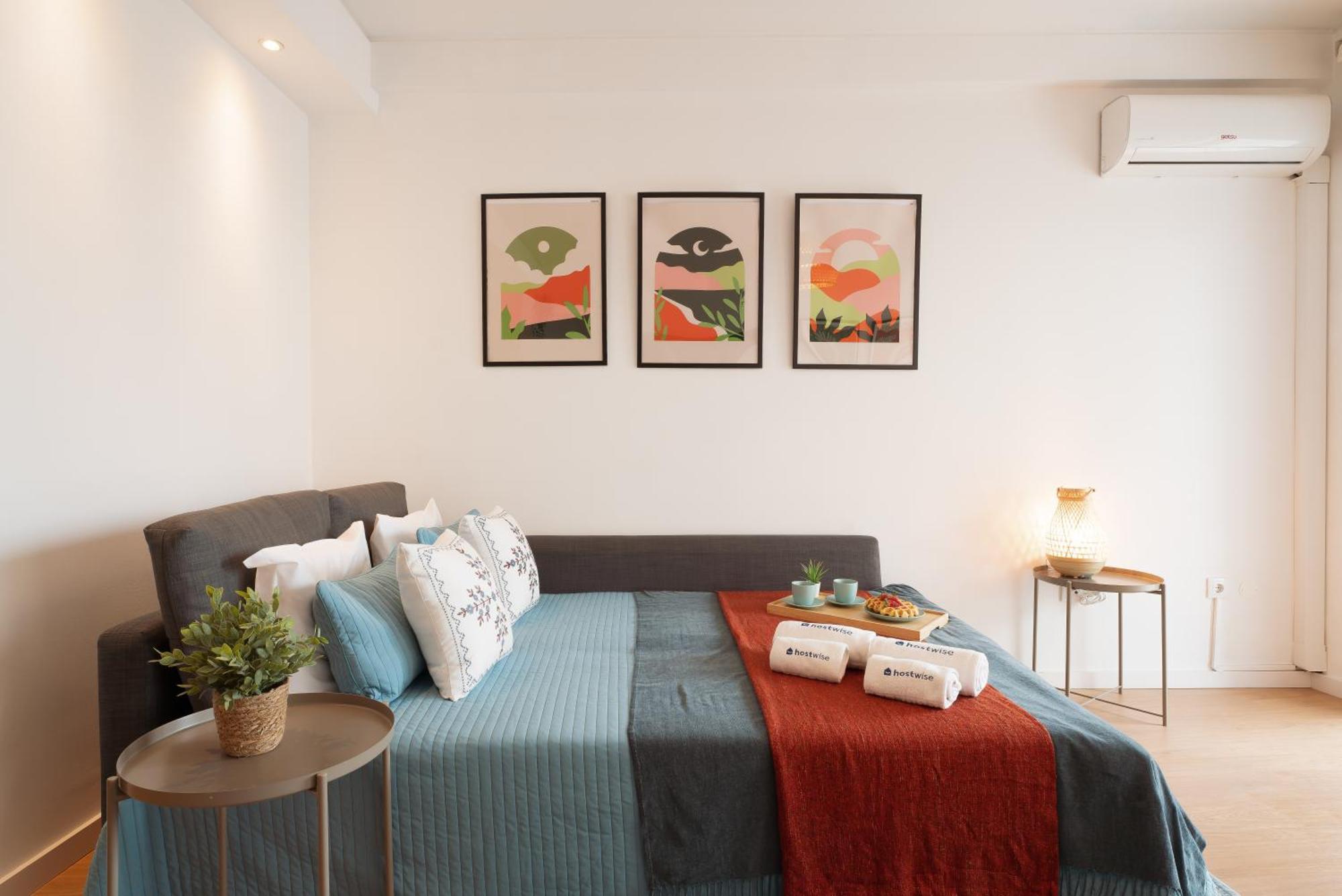 Apartment Host Wise - Spacious Modern Flat W Balcony *