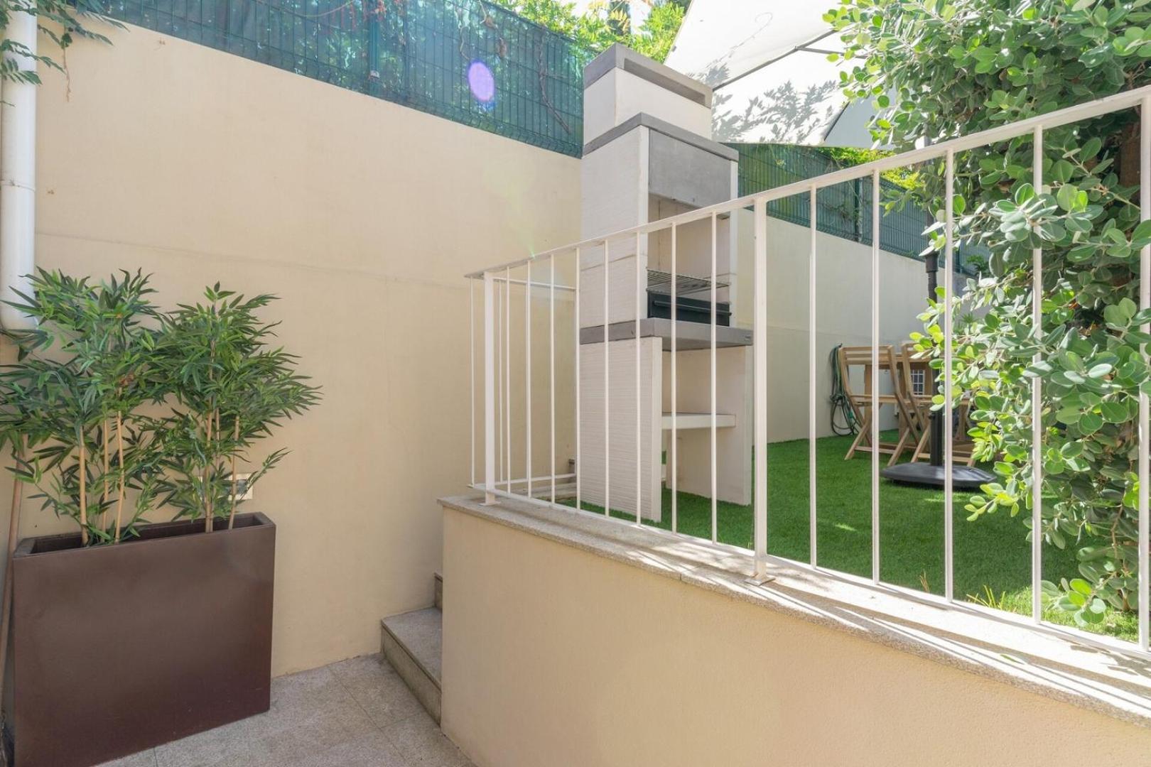 With Beautiful Garden In The Heart Of The