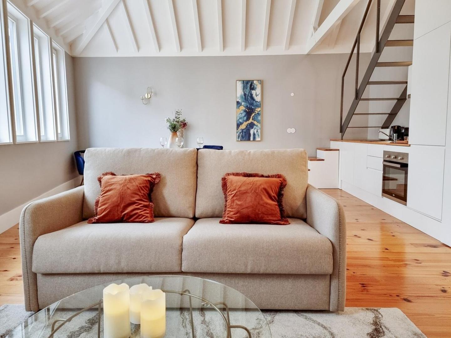 Charming Loft With Mezzanine In The Center Apartment Porto