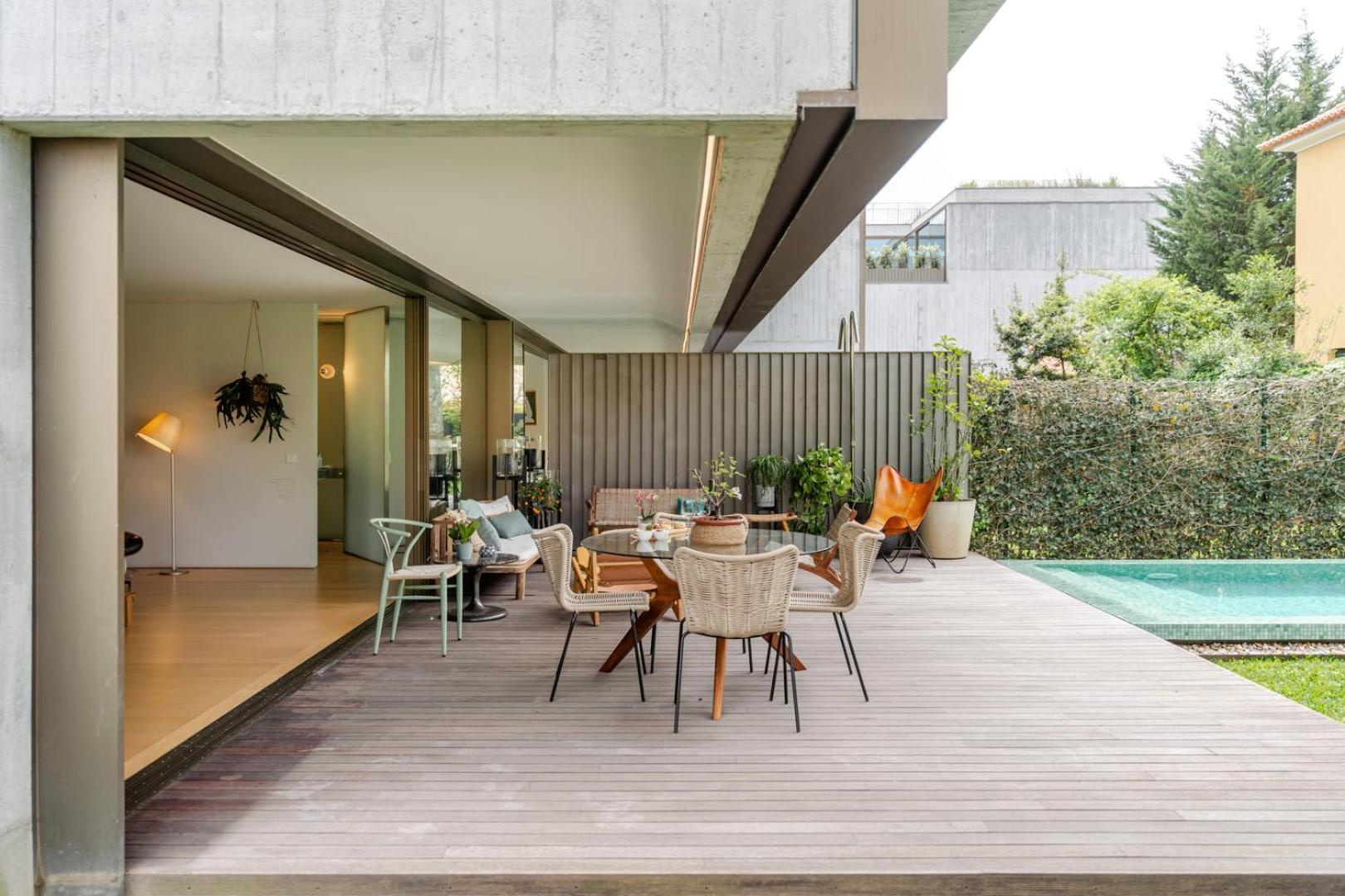 Hostwise - Grand W/ Pool, Garden & Garage Ferienhaus Porto