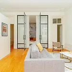 Loft With Balcony And A Gorgeous Classic Ceiling