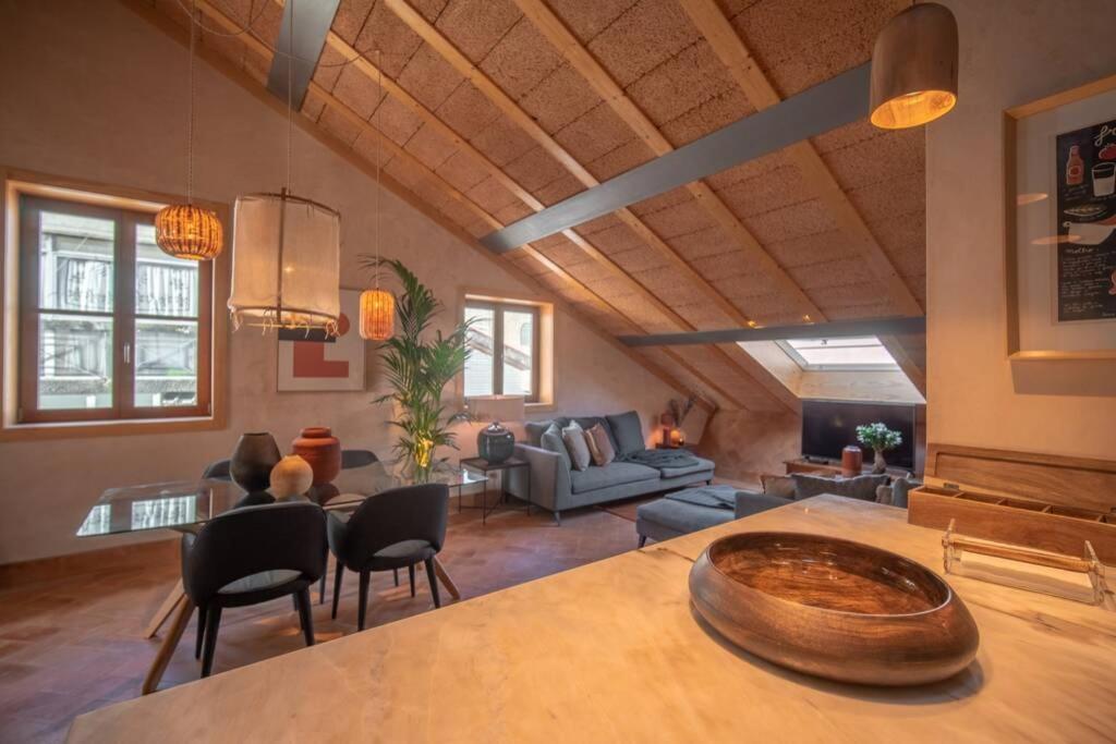 Appartement Eco Penthouse In Downtown With Rooftop & Parking Porto