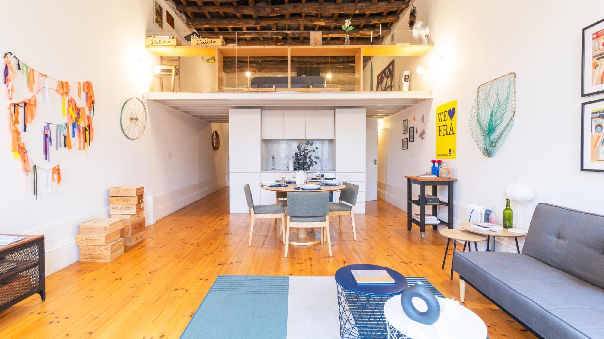 Eccentric Mouzinho Mezzanine By Lovelystay Porto