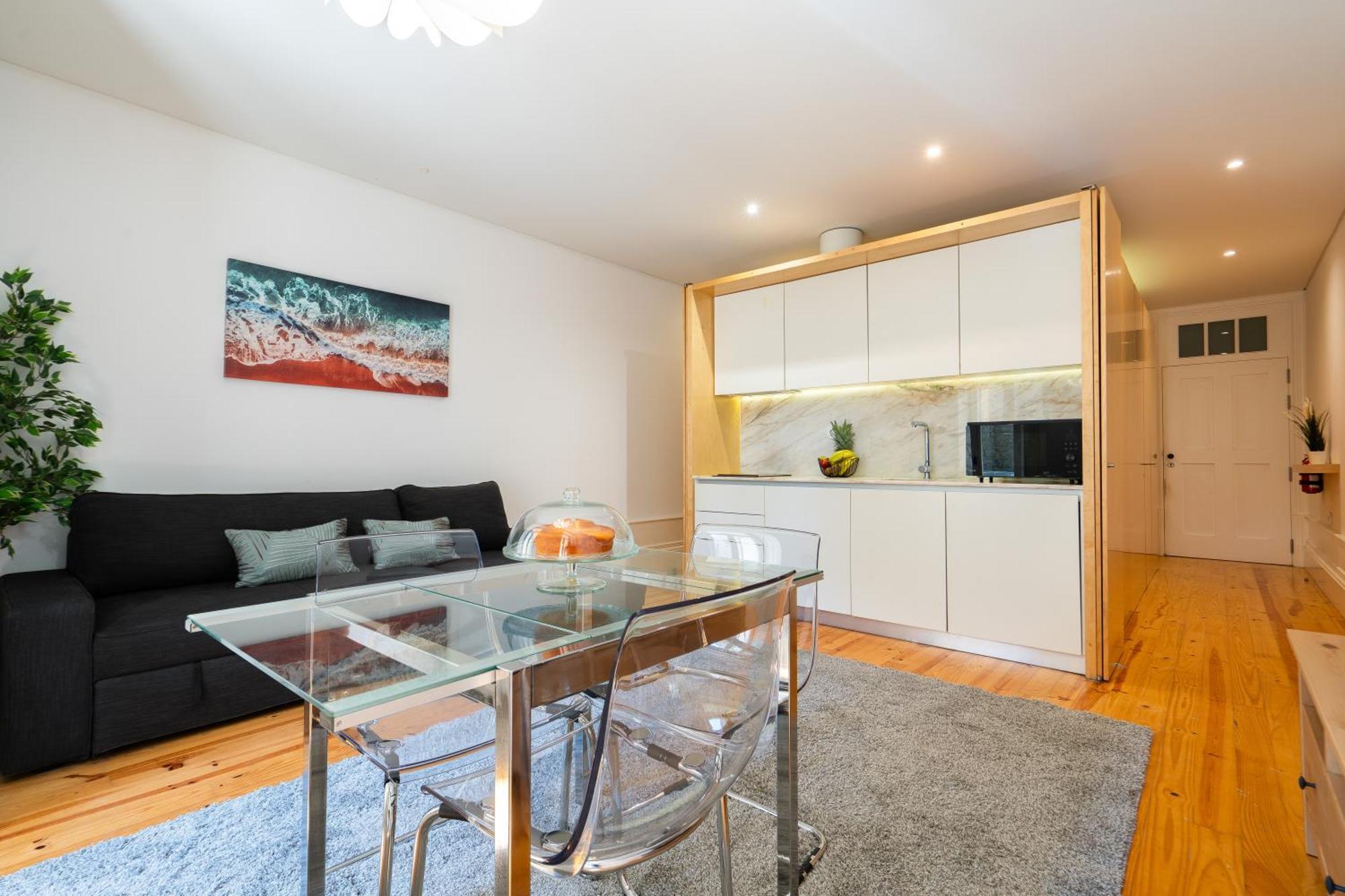 Apartment Host Wise - Bright Downtown Flat W Terrace Porto