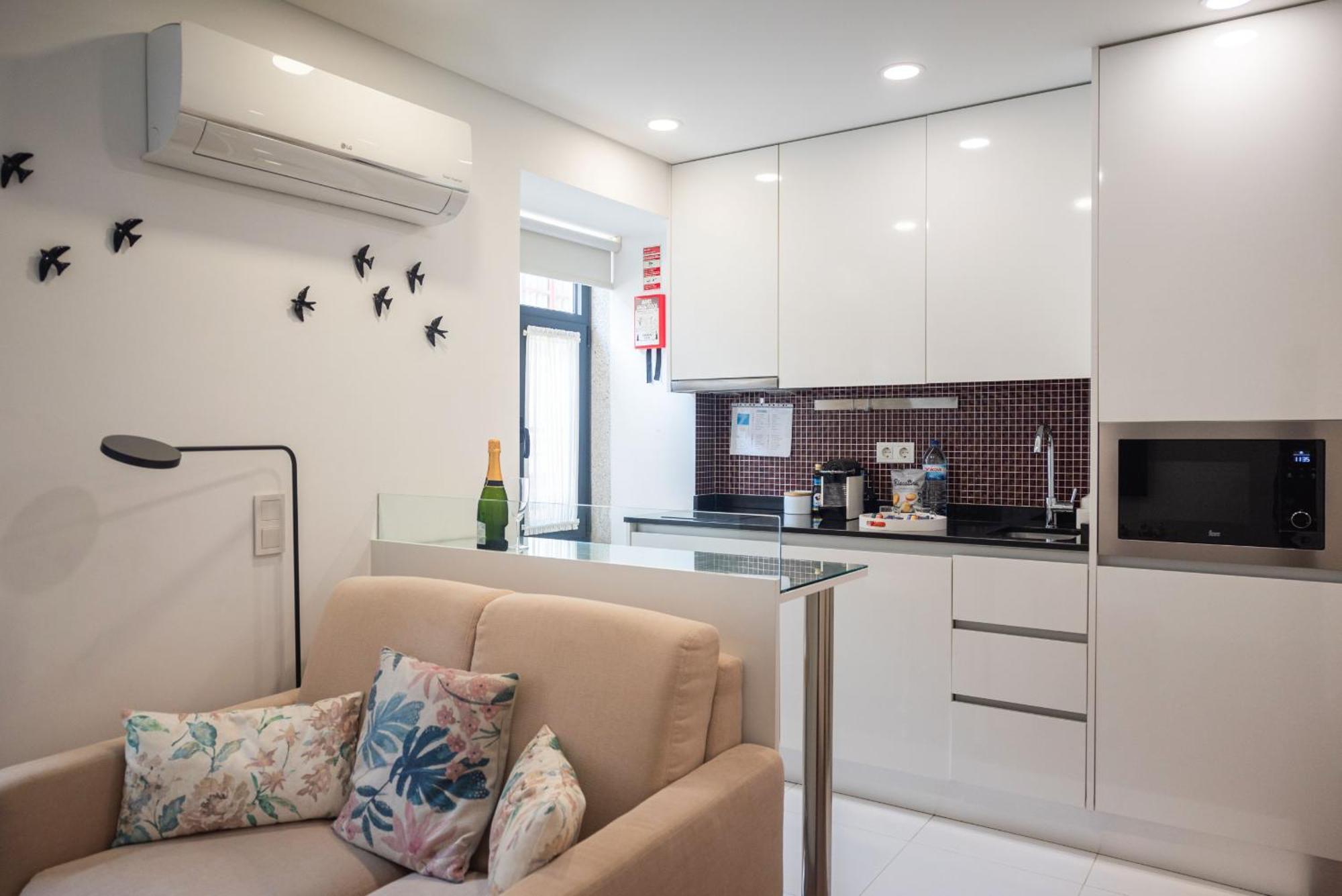 Apartment Luxury W Ac Downtown And Metro Porto